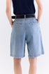 BERMUDA JEANS AZUL CLARO